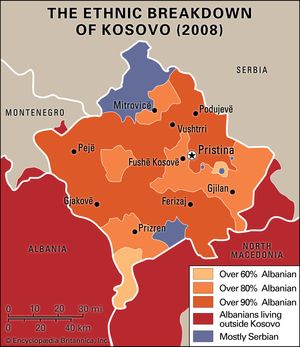 Kosovo: ethnic composition