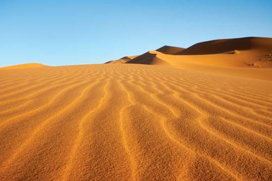 sand dunes