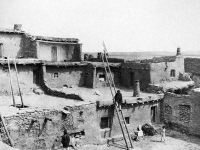 Edward S. Curtis: A Corner of Zuni