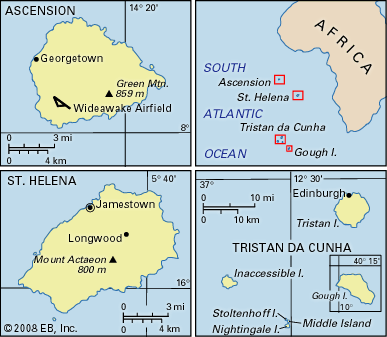 Islands off the western coast of Africa