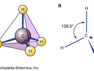 methane molecule