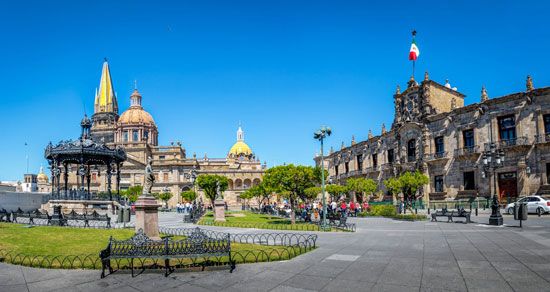 cathedral in Guadalajara, Mexico