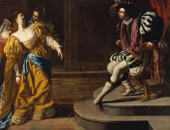 Artemisia Gentileschi: Esther Before Ahasuerus