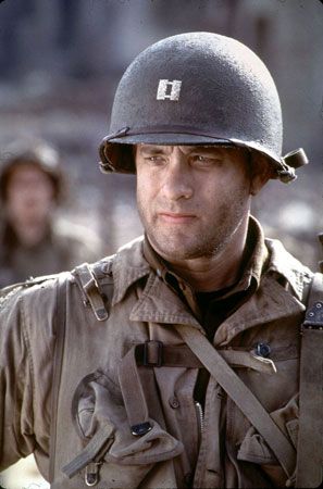 Tom Hanks in Saving Private Ryan