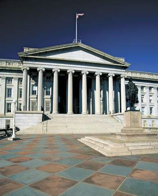 Washington, D.C.: Treasury Building