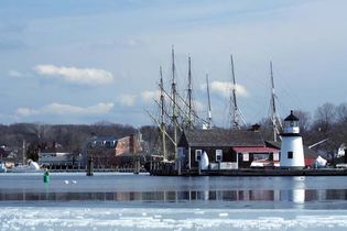 Mystic Seaport, Mystic, Connecticut.