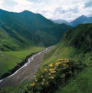 Aragvi River, Georgia