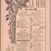 Songs printed on a broadside