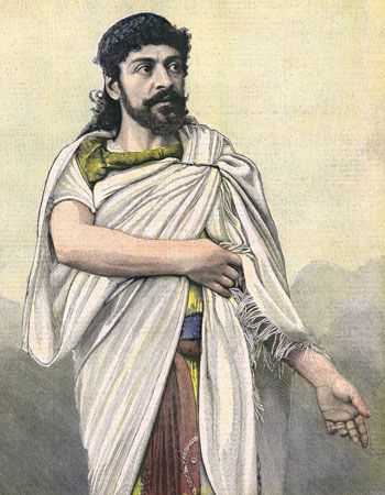 Jean Mounet-Sully as Oedipus