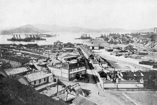 Battleships at Port Arthur