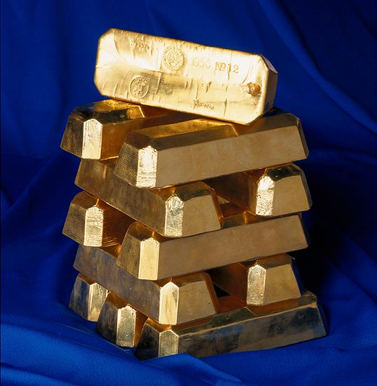 gold ingots