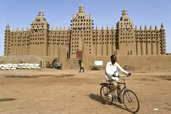 Djenné, Mali: mosque