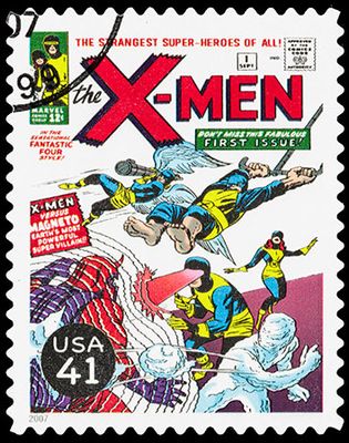 X-Men stamp