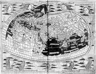 Ptolemy's world map