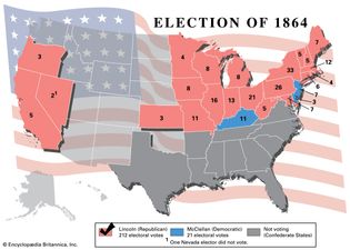 American presidential election, 1864