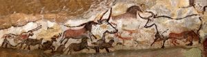 Lascaux cave: Hall of Bulls