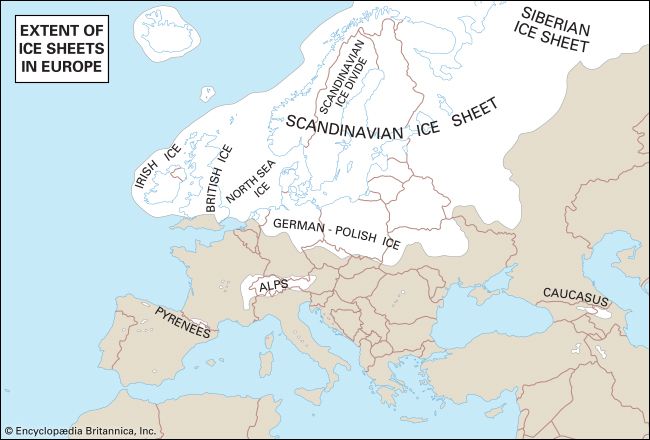 European ice sheets