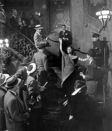 scene from the film Sunset Boulevard