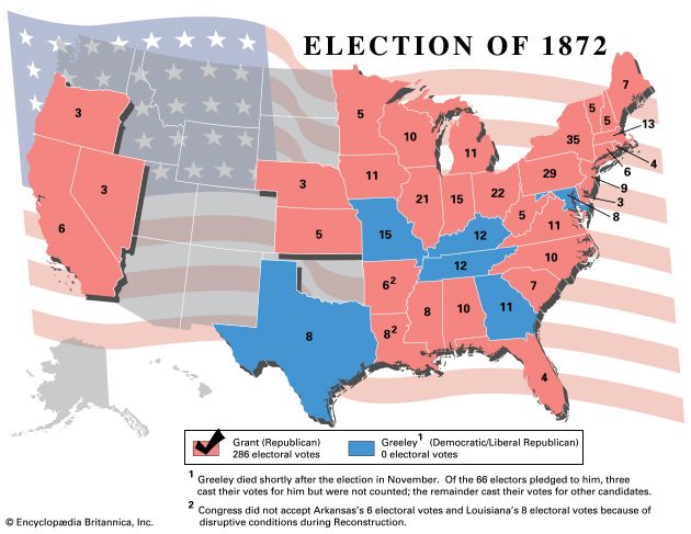 American presidential election, 1872