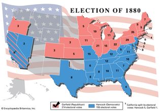 American presidential election, 1880