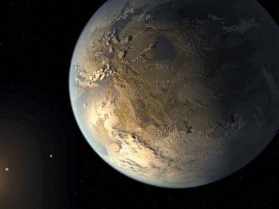 artist's conception of Kepler-186f