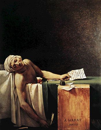 Jacques-Louis David: The Death of Marat