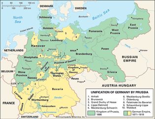 Unification of Germany by Prussia