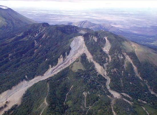 Hurricane Mitch: Casita Volcano