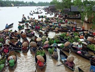 Kalimantan: market