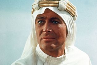 Peter O'Toole in Lawrence of Arabia