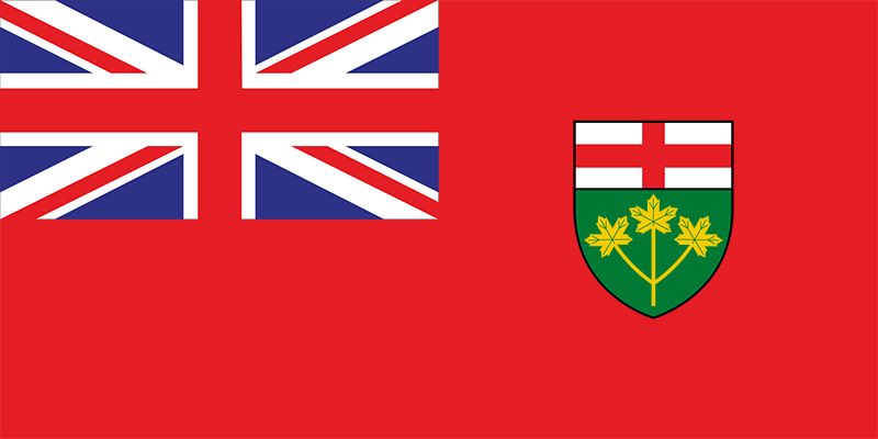 Ontario flag