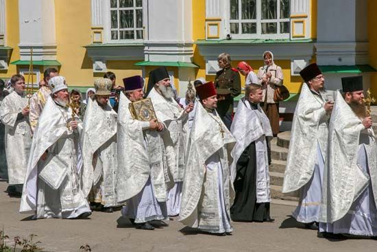 Russian Orthodox priests