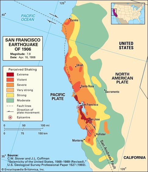 San Francisco earthquake of 1906