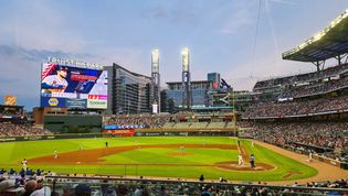 An Atlanta Braves home game