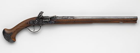 flintlock pistol