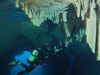 Exploring underwater caves at Calanques National Park