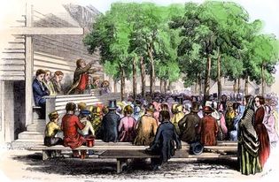 Methodist camp meeting