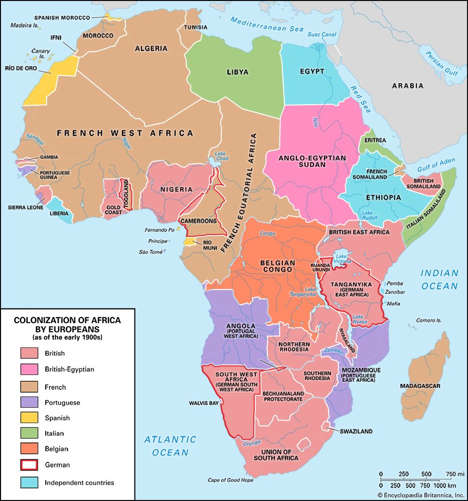 colonization of Africa by European countries