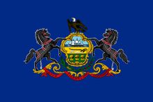 Pennsylvania: flag