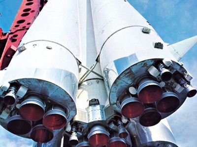 Soviet launch vehicle rocket engines