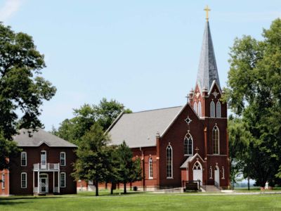 Kaskaskia: Church of the Immaculate Conception