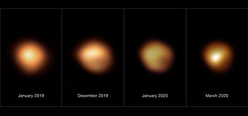 Betelgeuse during dimming event