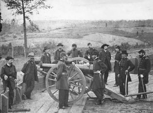 William Tecumseh Sherman and his staff