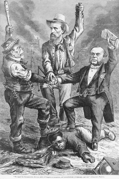 Thomas Nast: “This is a White Man's Government”