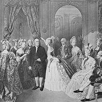 Franklin at the court of France