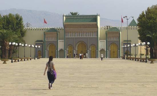 Fès, Morocco: Royal Palace