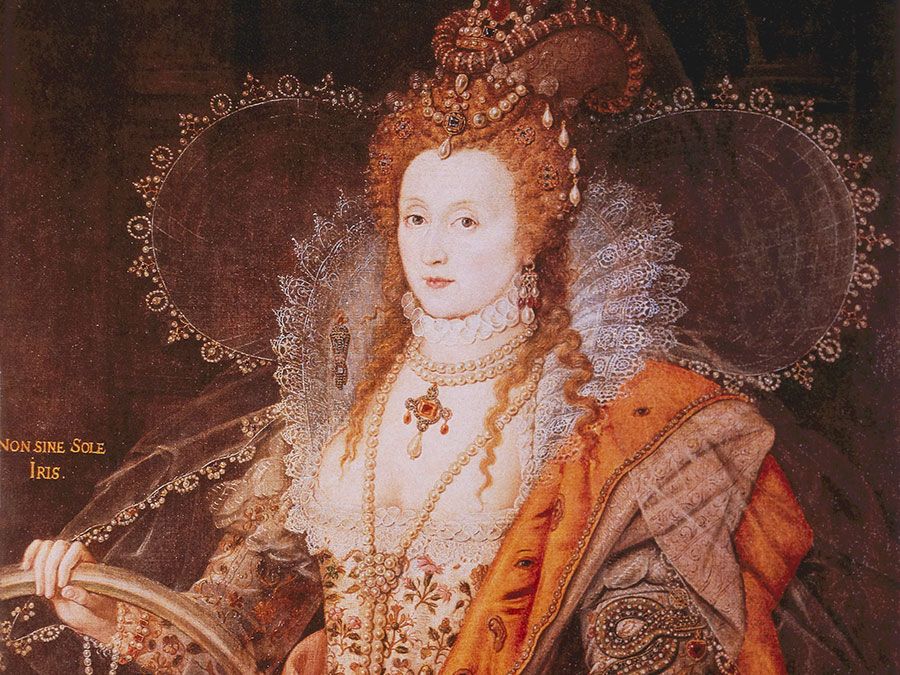 Elizabeth I (1533-1603), Queen of England, 1558-1603, The Rainbow Portrait 1600-1602