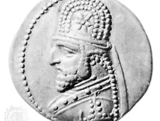 Sanatruces, coin, 1st century BC