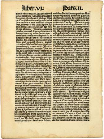 incunabula; Gutenberg Bible