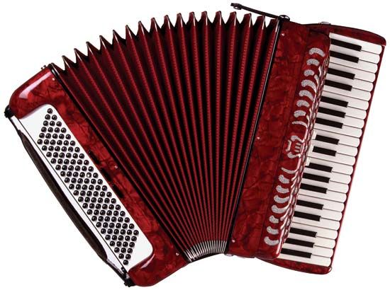 Piano accordion.